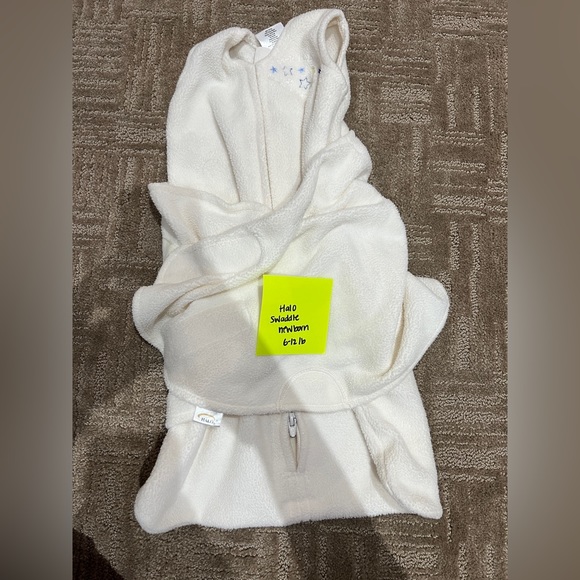 Halo newborn fleece sleep sack/swaddle. - Picture 1 of 1